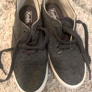 Grey flannel sneakers size 7.5
